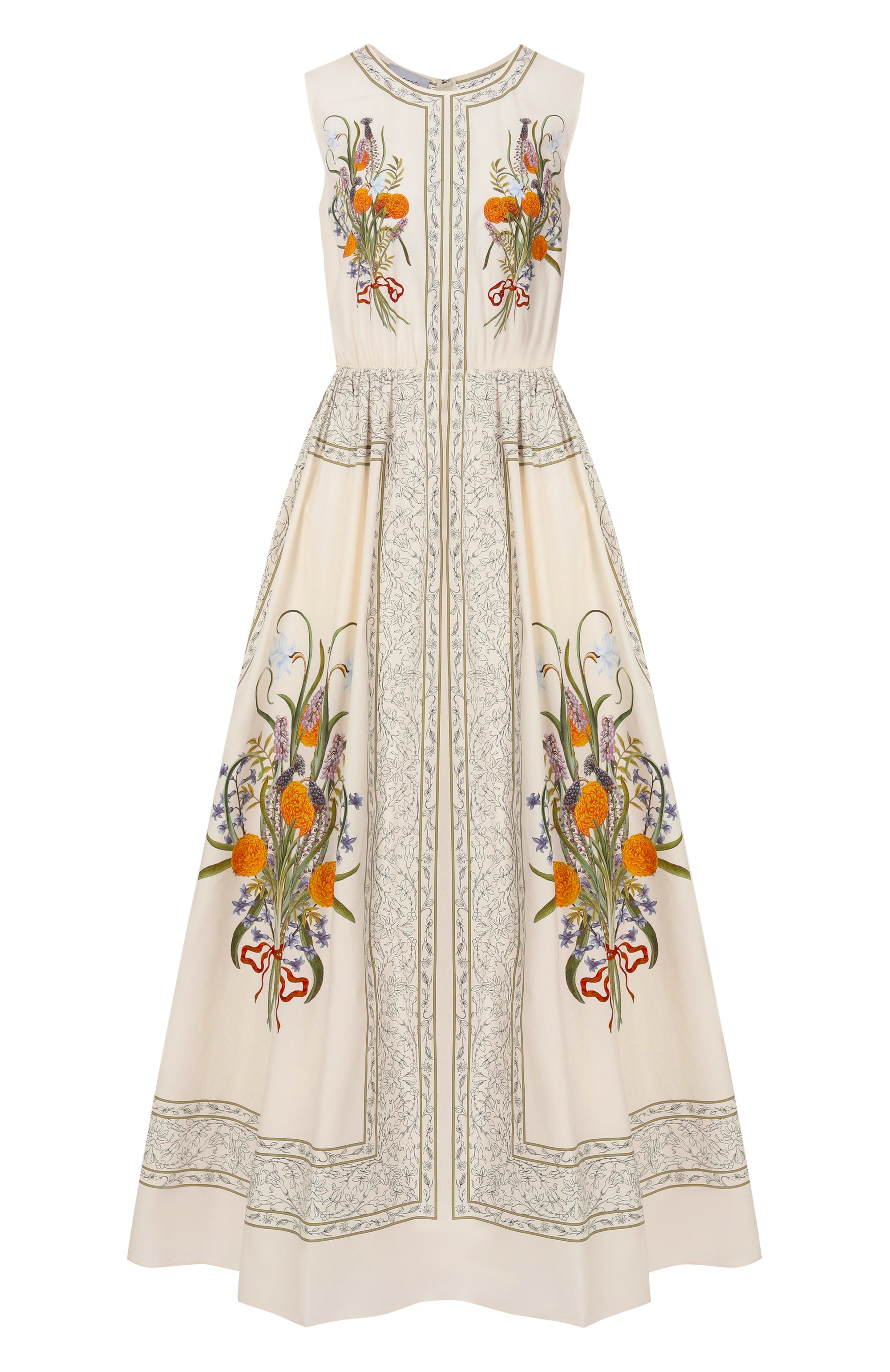 Хлопковое платье GIAMBATTISTA VALLI, арт. 25SSPVCA5028-57PRI, фото 1