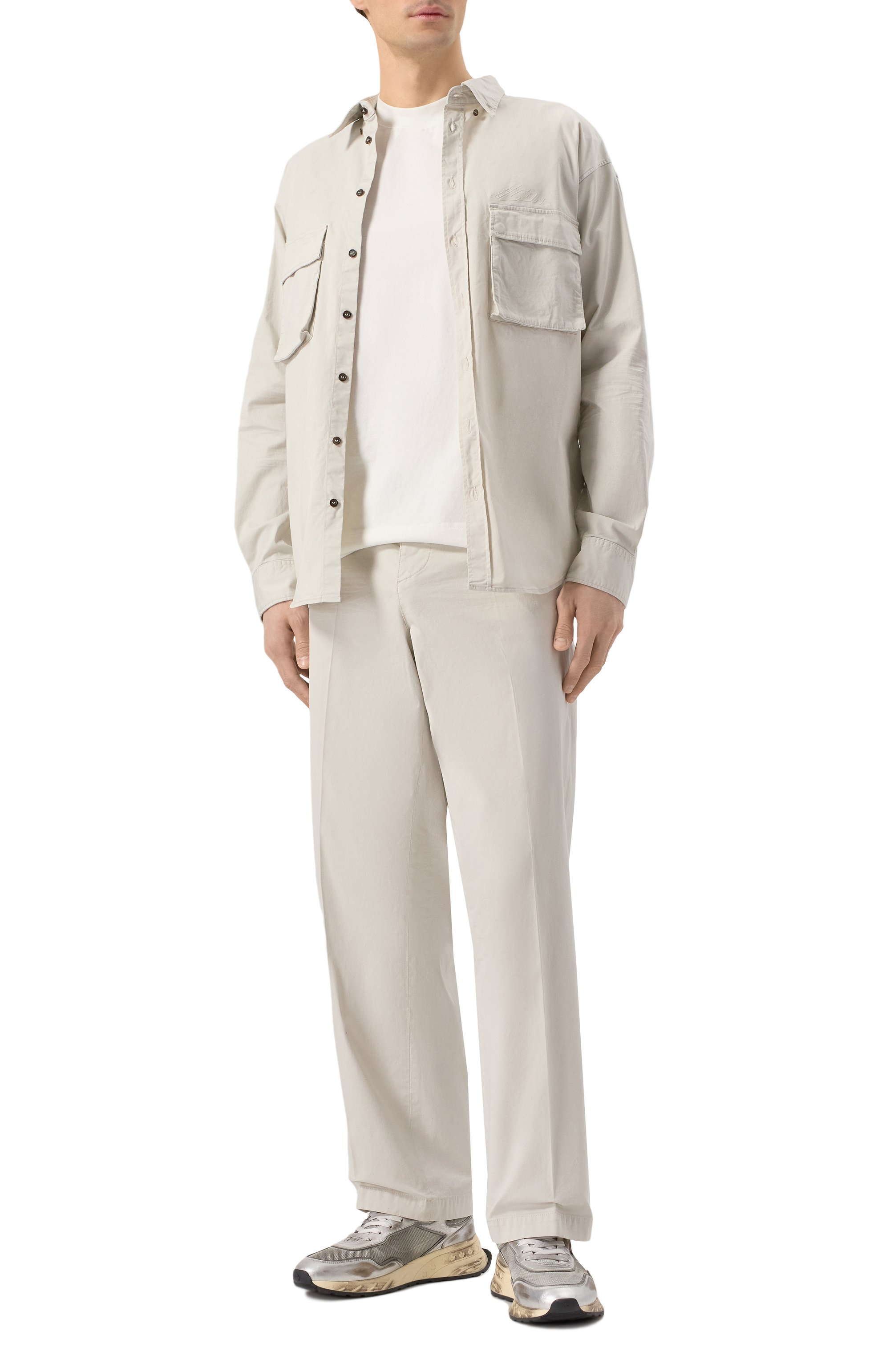 Хлопковые брюки DSQUARED2, арт. S79KA0081/S35175, фото 2