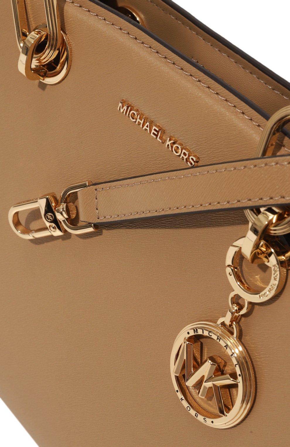 Сумка cynthia small MICHAEL MICHAEL KORS бежевого цвета по цене 41900 руб., арт. 30S4GCYS1T, фото 3 Сумка cynthia small MICHAEL MICHAEL KORS, арт. 30S4GCYS1T, фото 3