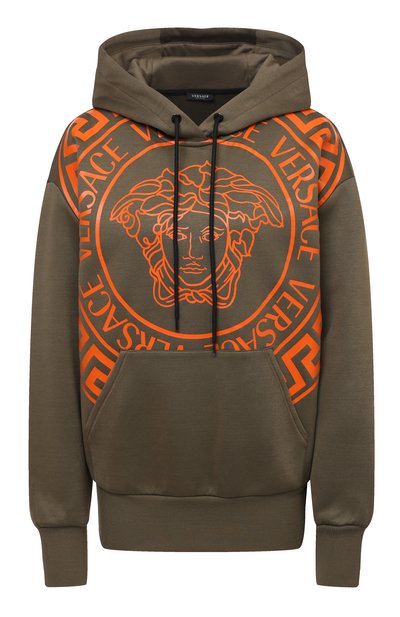 Женский хлопковое худи VERSACE, арт. 1001578/1A01174