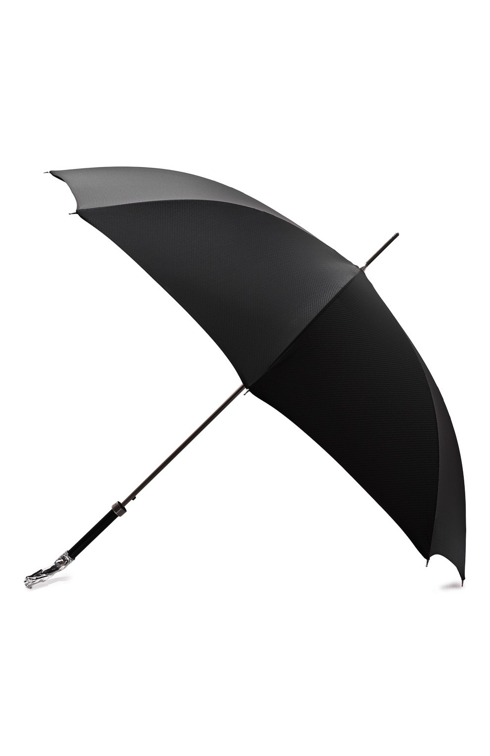 Зонт-трость PASOTTI OMBRELLI черного цвета по цене 30700 руб., арт. 0MITU0 478/SC0TLAND 50890/5, фото 2 Зонт-трость PASOTTI OMBRELLI, арт. 0MITU0 478/SC0TLAND 50890/5, фото 2