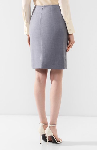 Шерстяная юбка GIORGIO ARMANI, арт. 9SHNN01A/T00LZ, фото 4