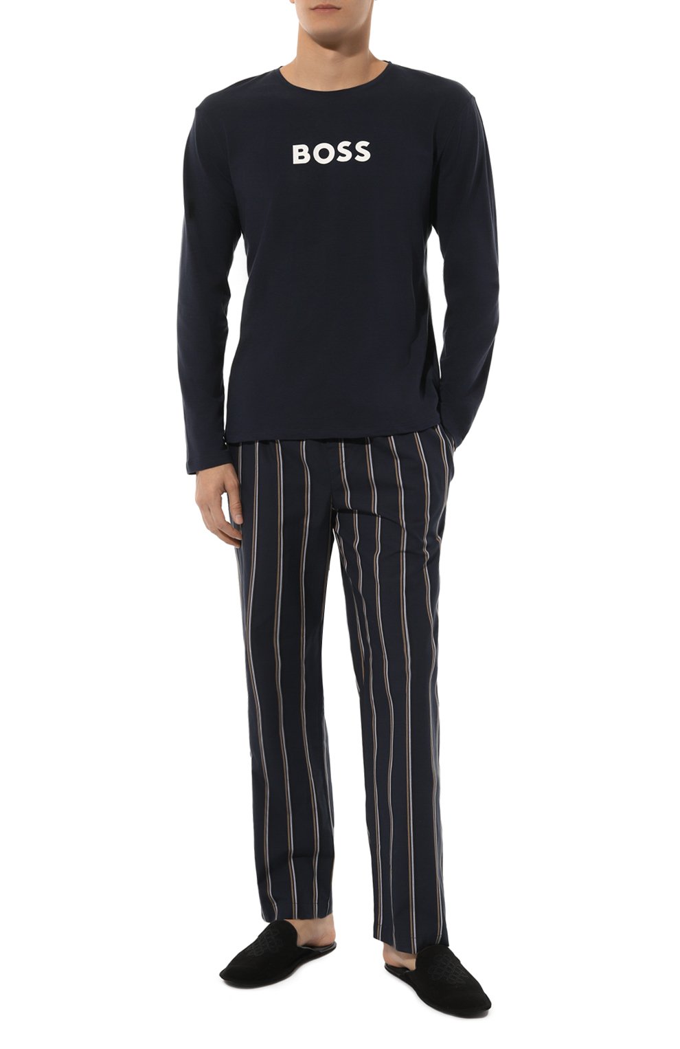 Хлопковая пижама BOSS, арт. 50488084, фото 2