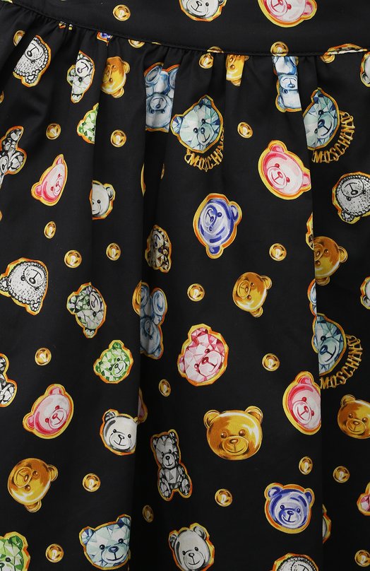 Хлопковая юбка Moschino 3