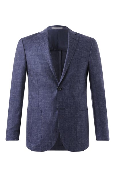 Мужской пиджак из шерсти и шелка CORNELIANI, арт. 25X002-2518289