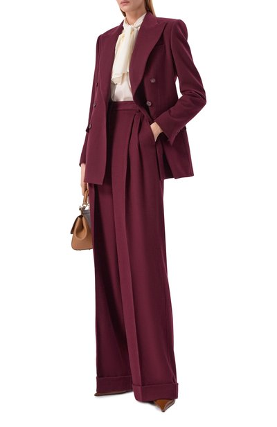 Кашемировые брюки DOLCE & GABBANA, арт. FTBMPT/FU29R, фото 2