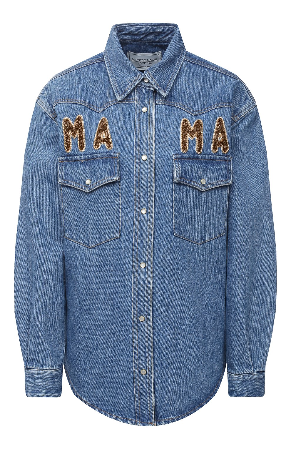 Джинсовая рубашка FORTE DEI MARMI COUTURE, арт. 20WF8150-04, фото 1