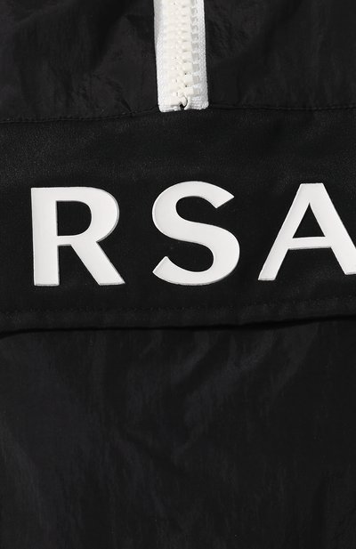 Плащ с капюшоном VERSACE разноцветного цвета по цене 172000 руб., арт. A81707/A228407, фото 5 Плащ с капюшоном VERSACE, арт. A81707/A228407, фото 5