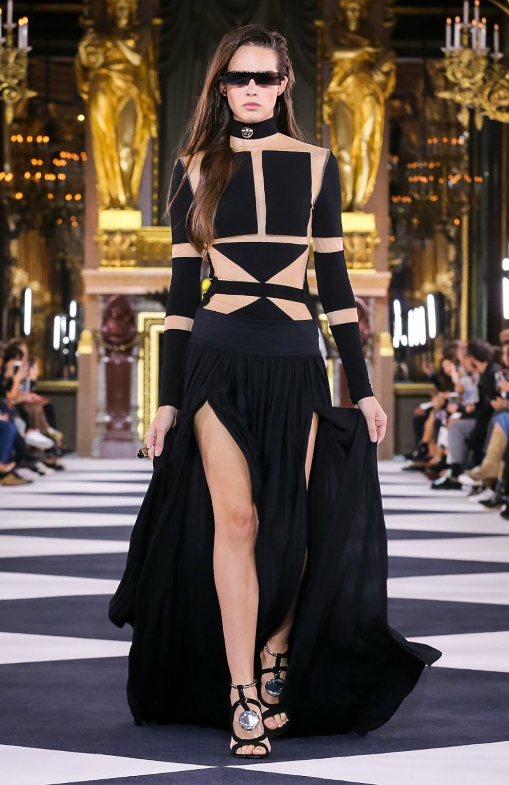 Юбка-макси BALMAIN, арт. TF04713/X370, фото 6