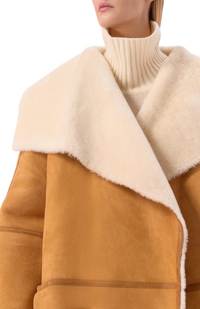 Дубленка из овчины TOTEME, арт. 254-WR00260-LE0169, фото 5