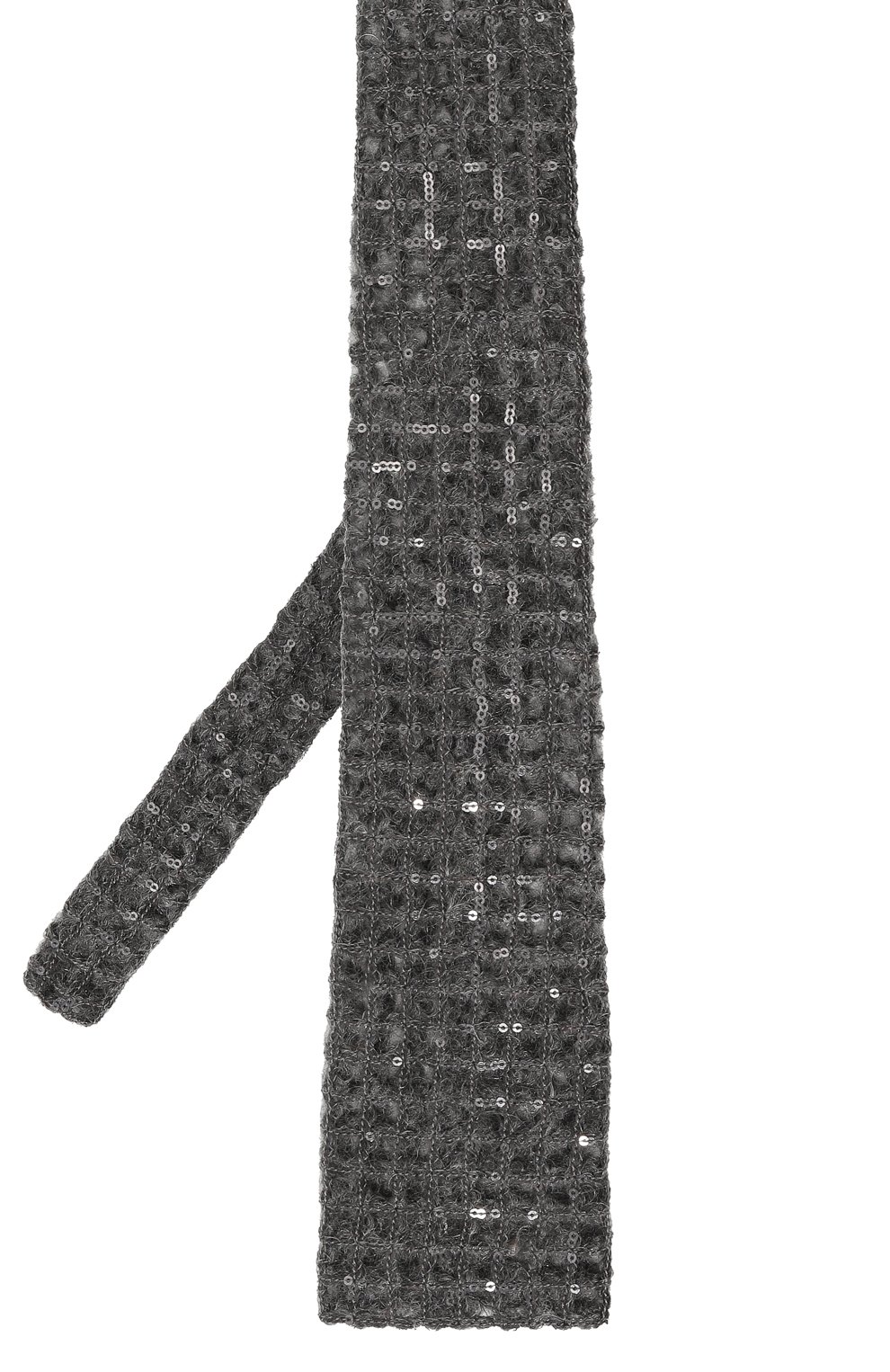 Галстук с отделкой пайетками BRUNELLO CUCINELLI, арт. M0PJRSK399, фото 3