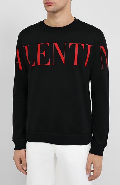 Хлопковый свитшот VALENTINO, арт. UV3MF05N5FP, фото 3