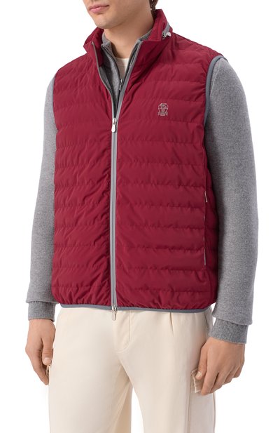 Пуховый жилет BRUNELLO CUCINELLI, арт. MM49A7460G, фото 3