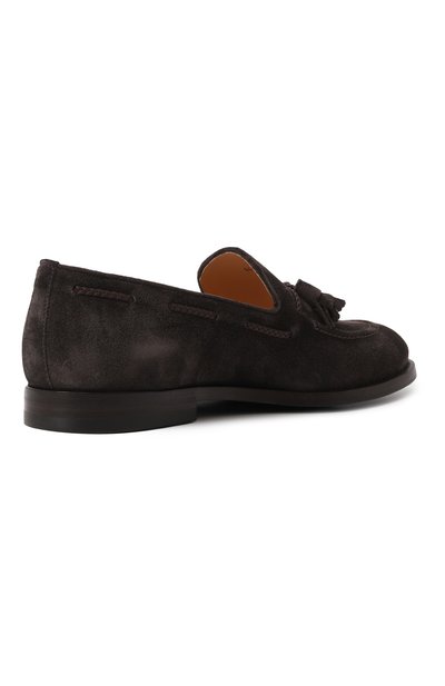 Замшевые лоферы BRUNELLO CUCINELLI темно-серого цвета по цене 94150 руб., арт. MZUPEAU713, фото 5 Замшевые лоферы BRUNELLO CUCINELLI, арт. MZUPEAU713, фото 5