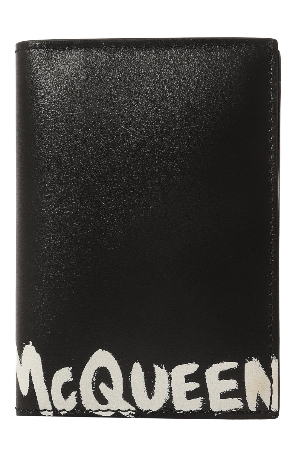 Кожаный футляр для кредитных карт ALEXANDER MCQUEEN, арт. 625523/1NT0B1070, фото 1