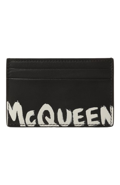 Кожаный футляр для кредитных карт ALEXANDER MCQUEEN, арт. 602144/1NT7B1070, фото 1