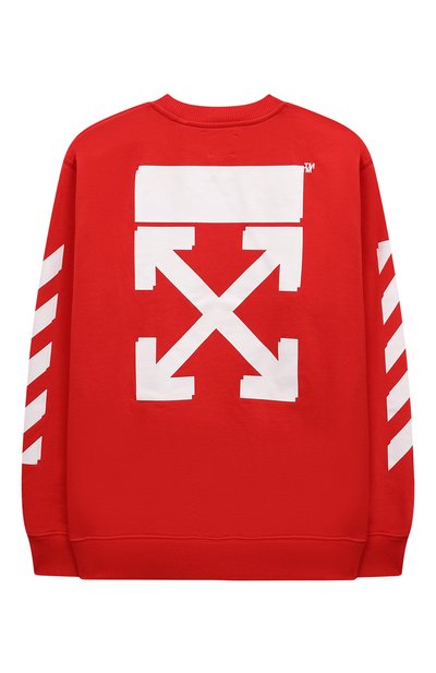 Хлопковый свитшот OFF-WHITE, арт. 0BBA001F22FLE001, фото 2