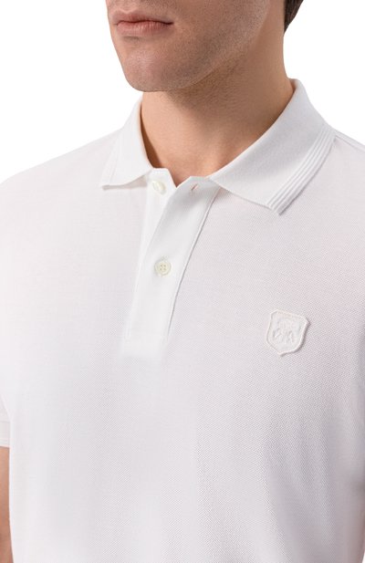 Хлопковое поло CORNELIANI, арт. 27G570/2725045, фото 5