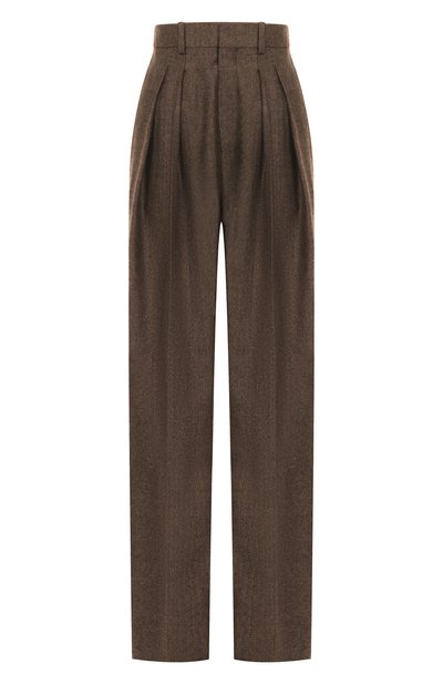 Женские шерстяные брюки SAINT LAURENT, арт. 824389/Y7K54