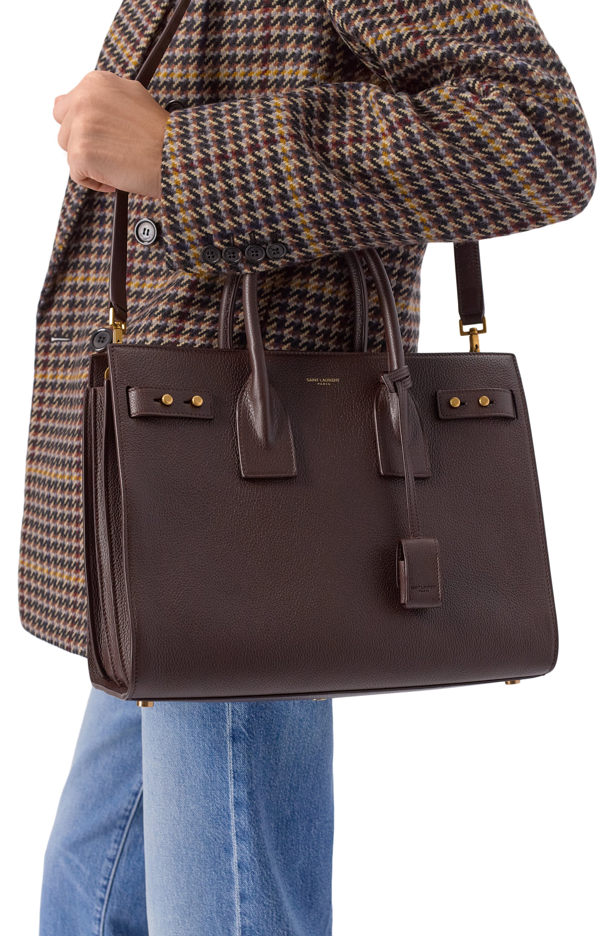 Сумка sac de jour small SAINT LAURENT, арт. 717447/DTI0W, фото 2