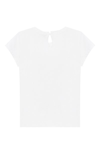 Хлопковая футболка MONNALISA, арт. 313605SD, фото 2