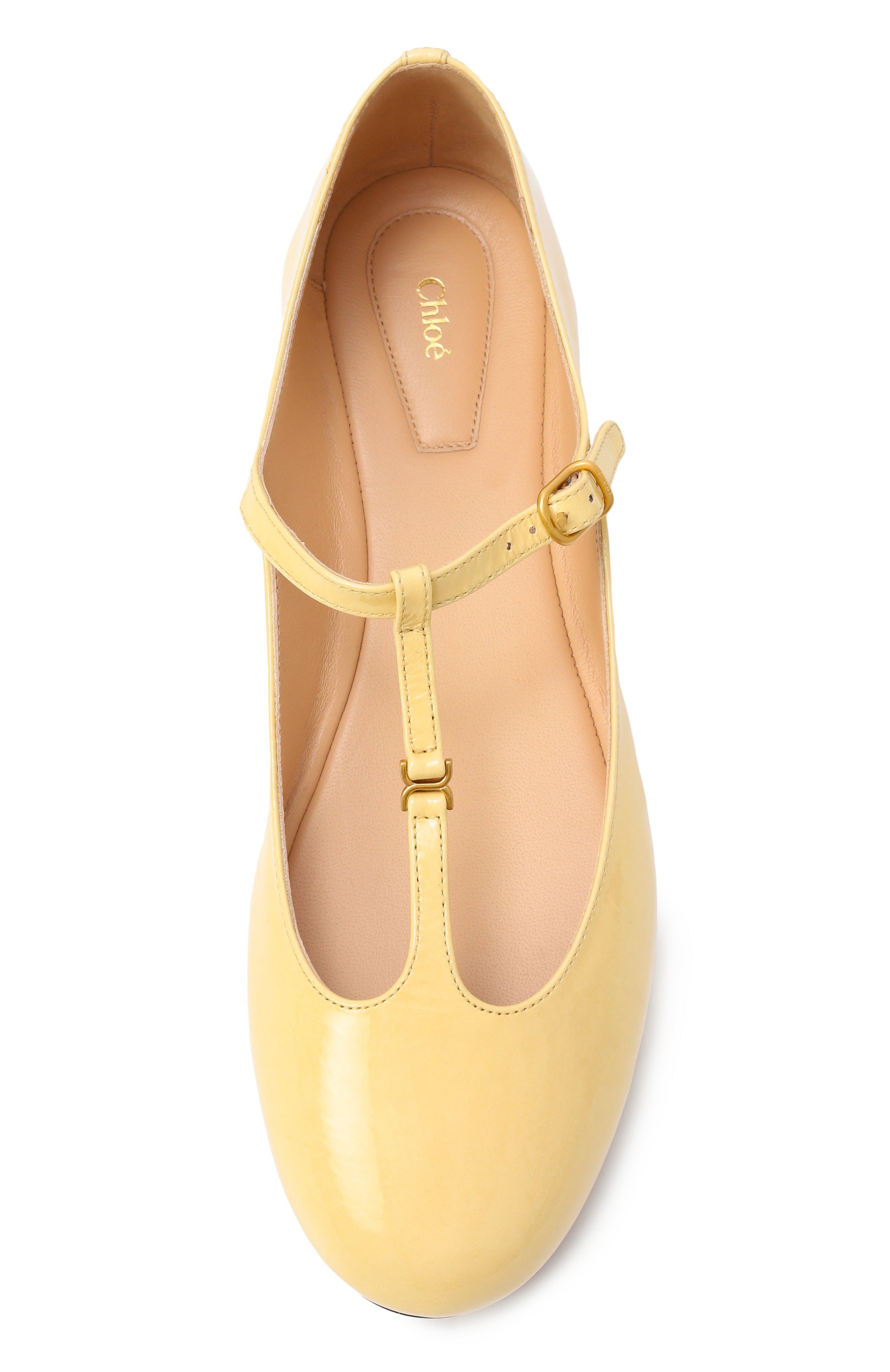 Лакированные балетки marcie CHLOÉ, арт. CHC24A02NNG, фото 6