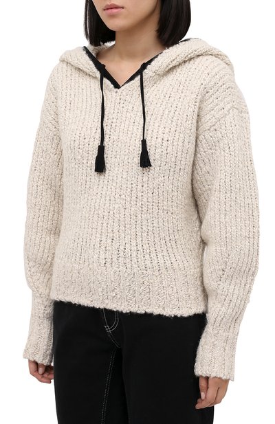 Шерстяное худи ISABEL MARANT, арт. PU1475-20H005I/ELEANA, фото 3