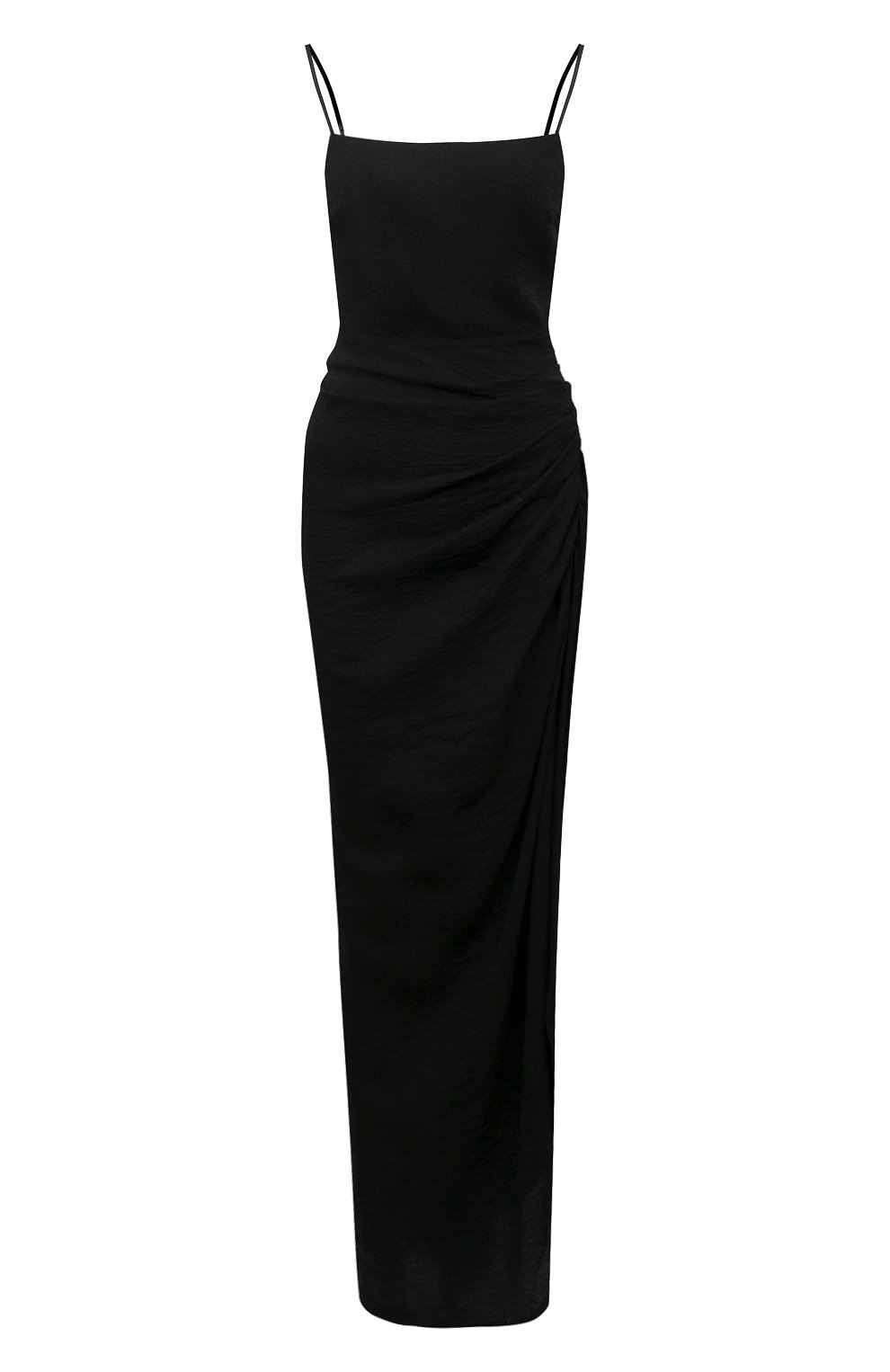 Платье из вискозы IN THE MOOD FOR LOVE черного цвета по цене 63900 руб., арт. HEPNER DRESS/PF2100100013, фото 1 Платье из вискозы IN THE MOOD FOR LOVE, арт. HEPNER DRESS/PF2100100013, фото 1