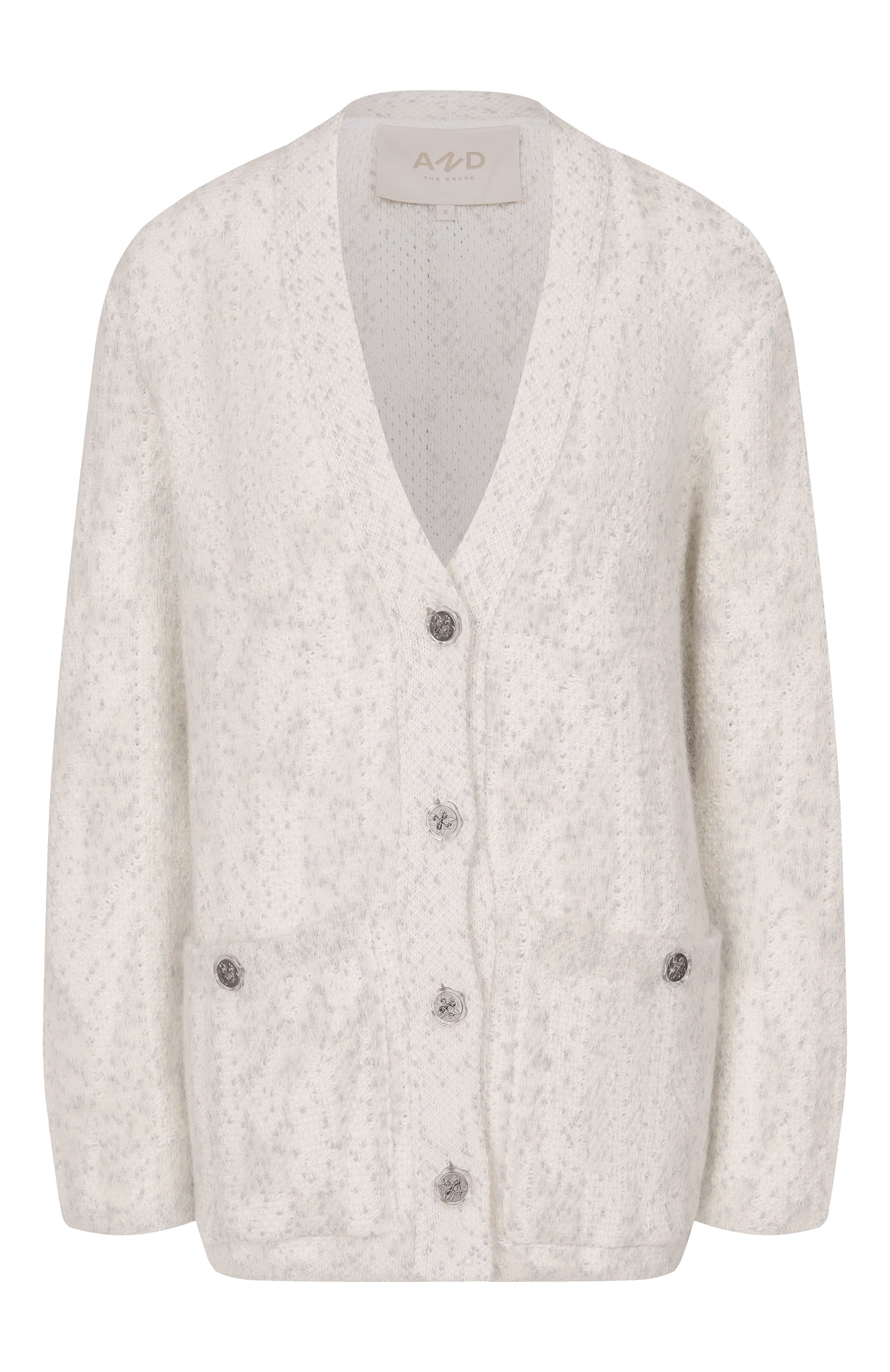 Кардиган из шерсти и хлопка AND THE BRAND, арт. W26-CG040-0702-100, фото 1