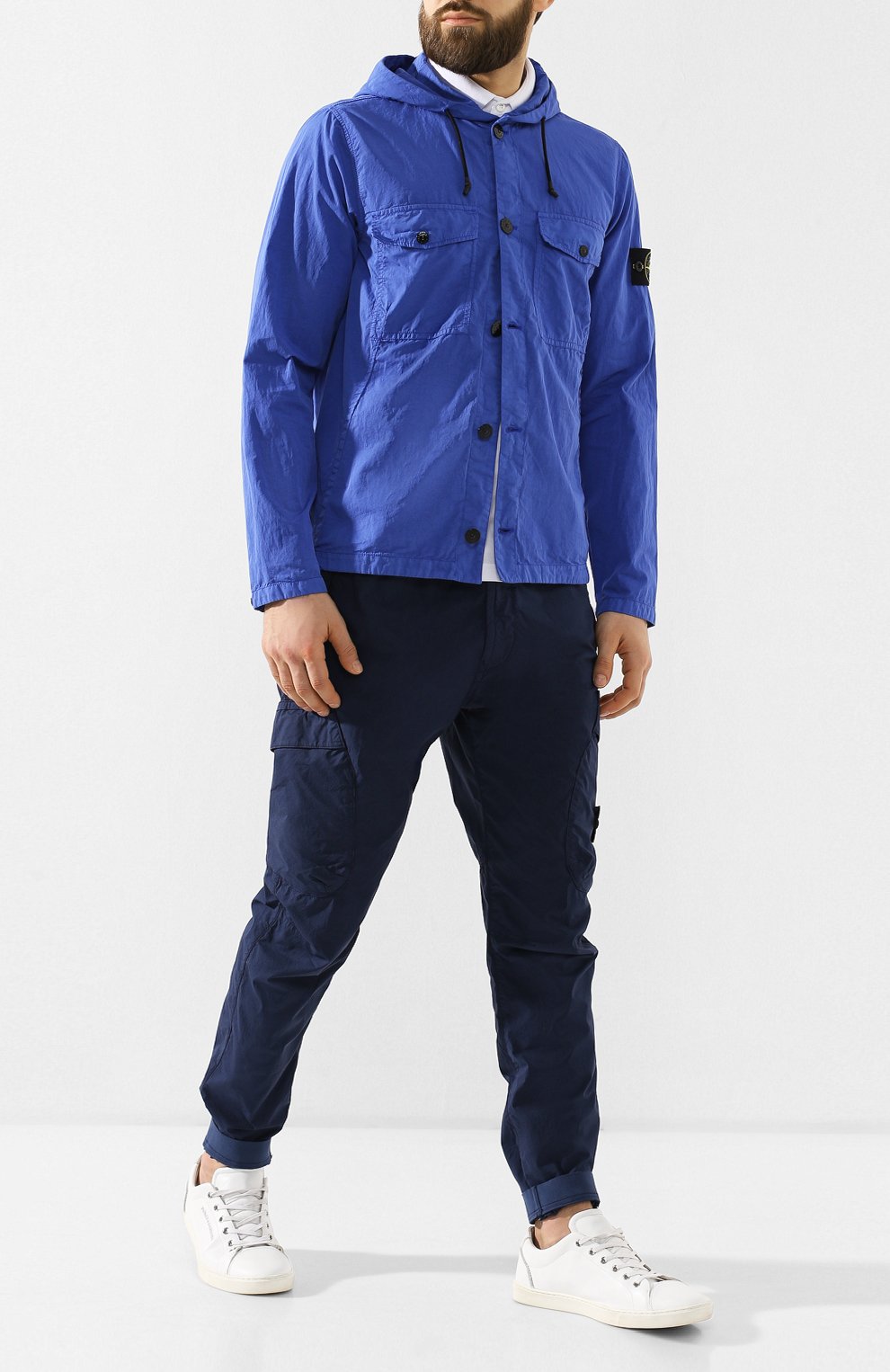 Хлопковая куртка STONE ISLAND, арт. 701510608, фото 2