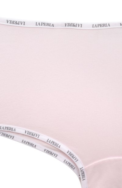 Хлопковые трусы LA PERLA розового цвета по цене 3995 руб., арт. 51307/2A-6A, фото 3 Хлопковые трусы LA PERLA, арт. 51307/2A-6A, фото 3