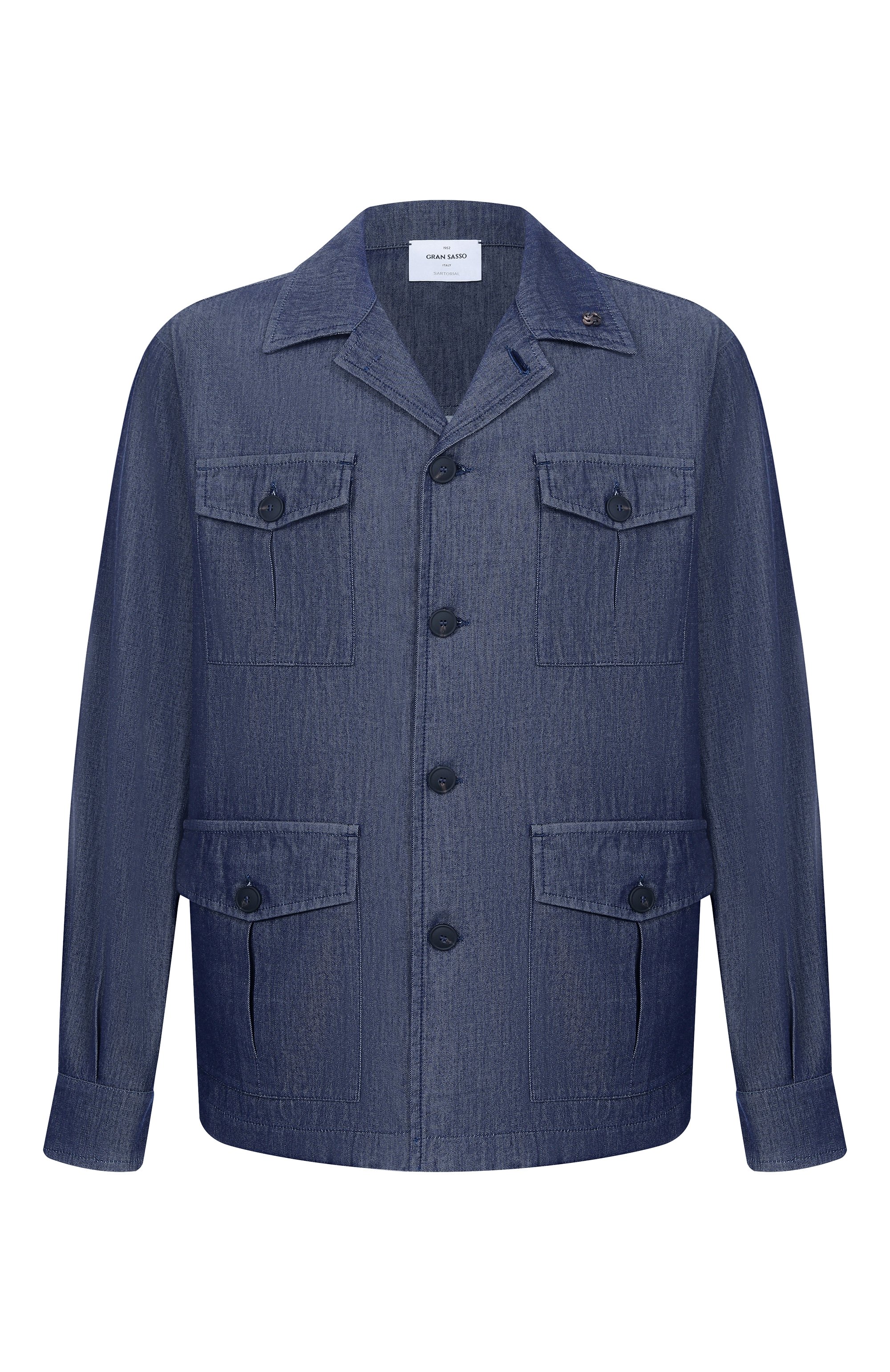 Хлопковая куртка-рубашка GRAN SASSO, арт. 78110/56100, фото 1