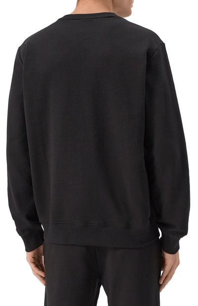 Хлопковый свитшот HUGO черного цвета по цене 12500 руб., арт. 50477328, фото 4 Хлопковый свитшот HUGO, арт. 50477328, фото 4