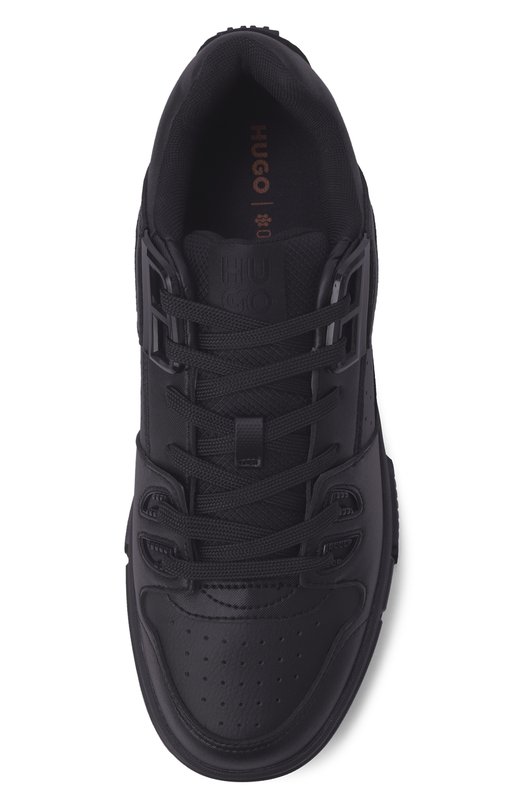 Комбинированные кеды Yarrow HUGO 50552569 Чёрный  50552569 Фото 6
