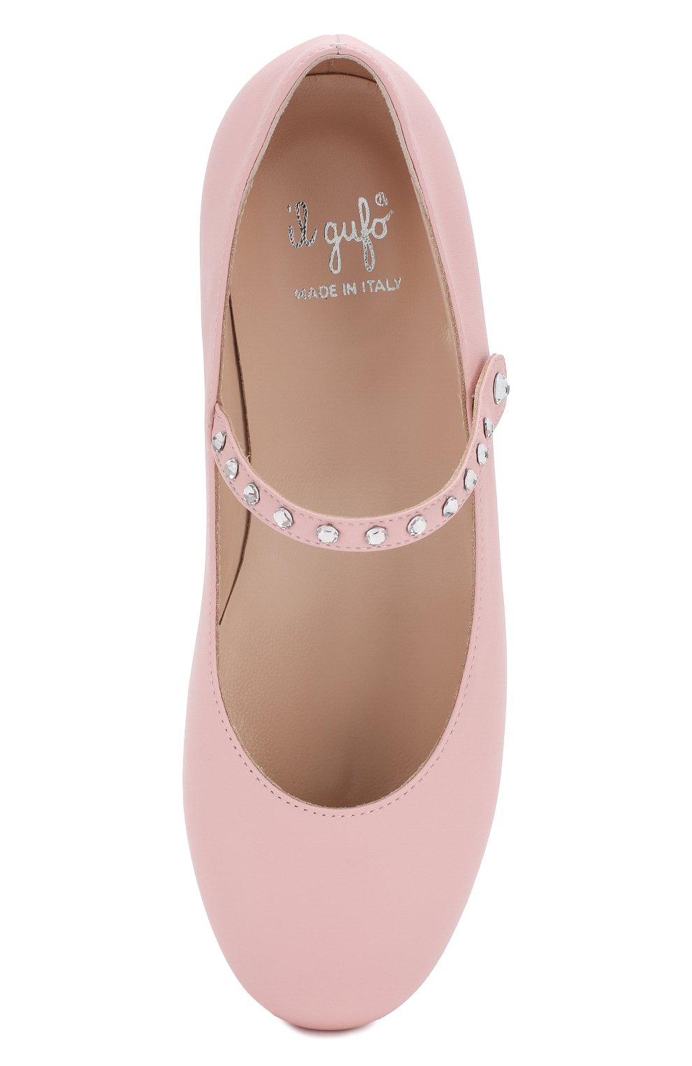 Кожаные балетки IL GUFO розового цвета по цене 24950 руб., арт. G313/VITELL0 NAPPAC0/35-42, фото 4 Кожаные балетки IL GUFO, арт. G313/VITELL0 NAPPAC0/35-42, фото 4