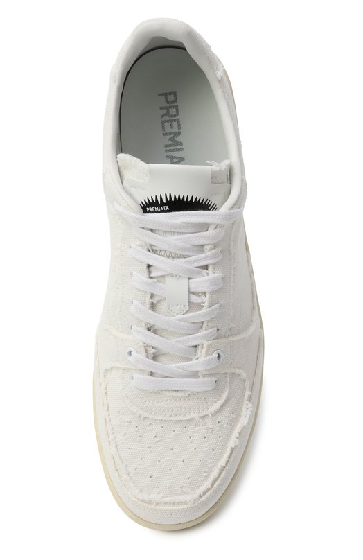 Текстильные кеды Bskt Clay Premiata BSKTCLAY/VAR 7533 Белый  BSKTCLAY/VAR 7533 Фото 6