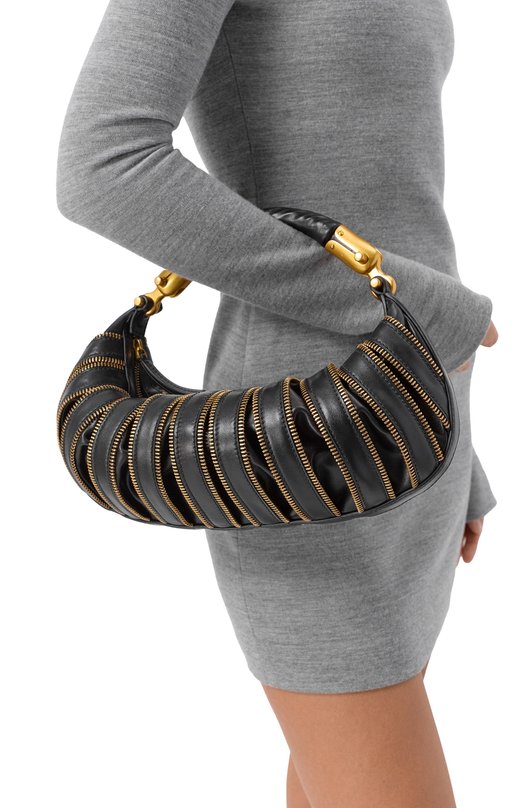 Сумка Ebene Zips medium Balmain FN0BT028/LPZP Чёрный  FN0BT028/LPZP Фото 2