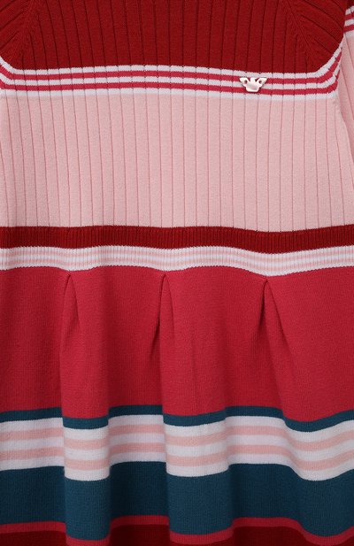 Платье из вискозы EMPORIO ARMANI розового цвета по цене 19500 руб., арт. 6REA52/3MHDZ, фото 3 Платье из вискозы EMPORIO ARMANI, арт. 6REA52/3MHDZ, фото 3