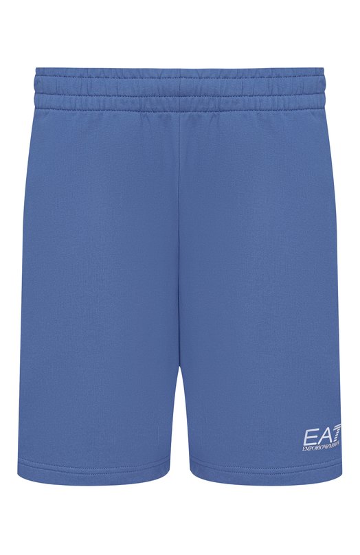 Хлопковые шорты EA7 8NPS65/PJVRZ Голубой 8NPS65/PJVRZ