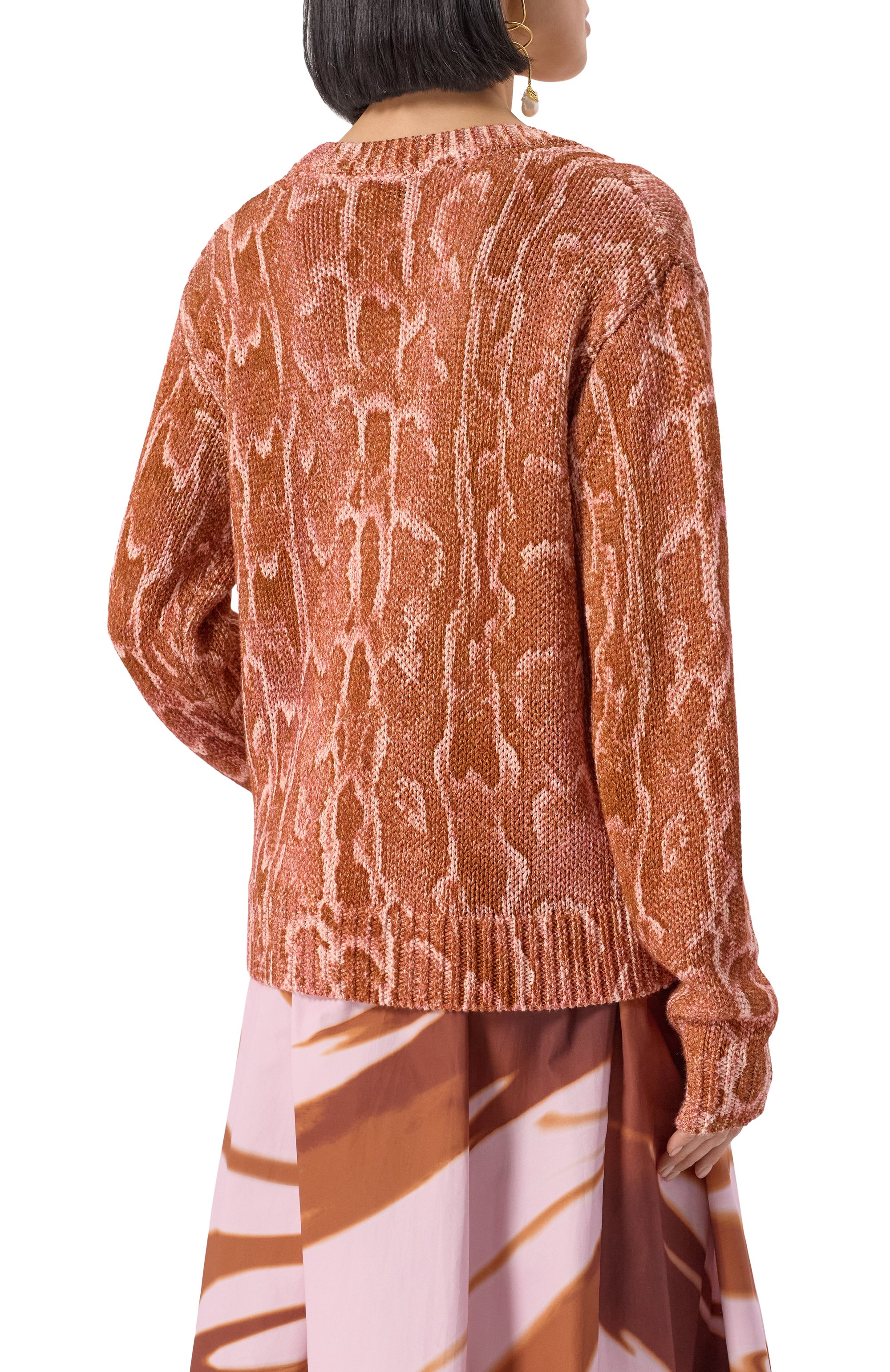 Кардиган из вискозы и хлопка DRIES VAN NOTEN, арт. 251-011225-1714, фото 4