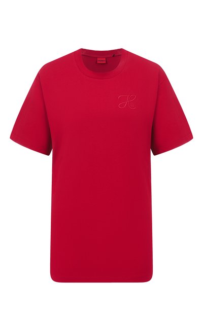 Женская хлопковая футболка HUGO, арт. 50550901