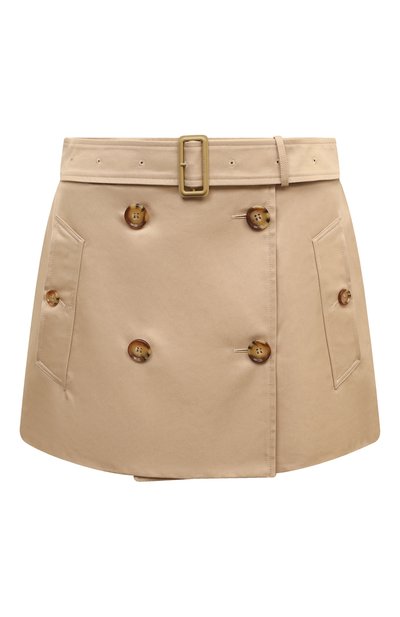 Женская хлопковая юбка BURBERRY, арт. 8071196 A7405