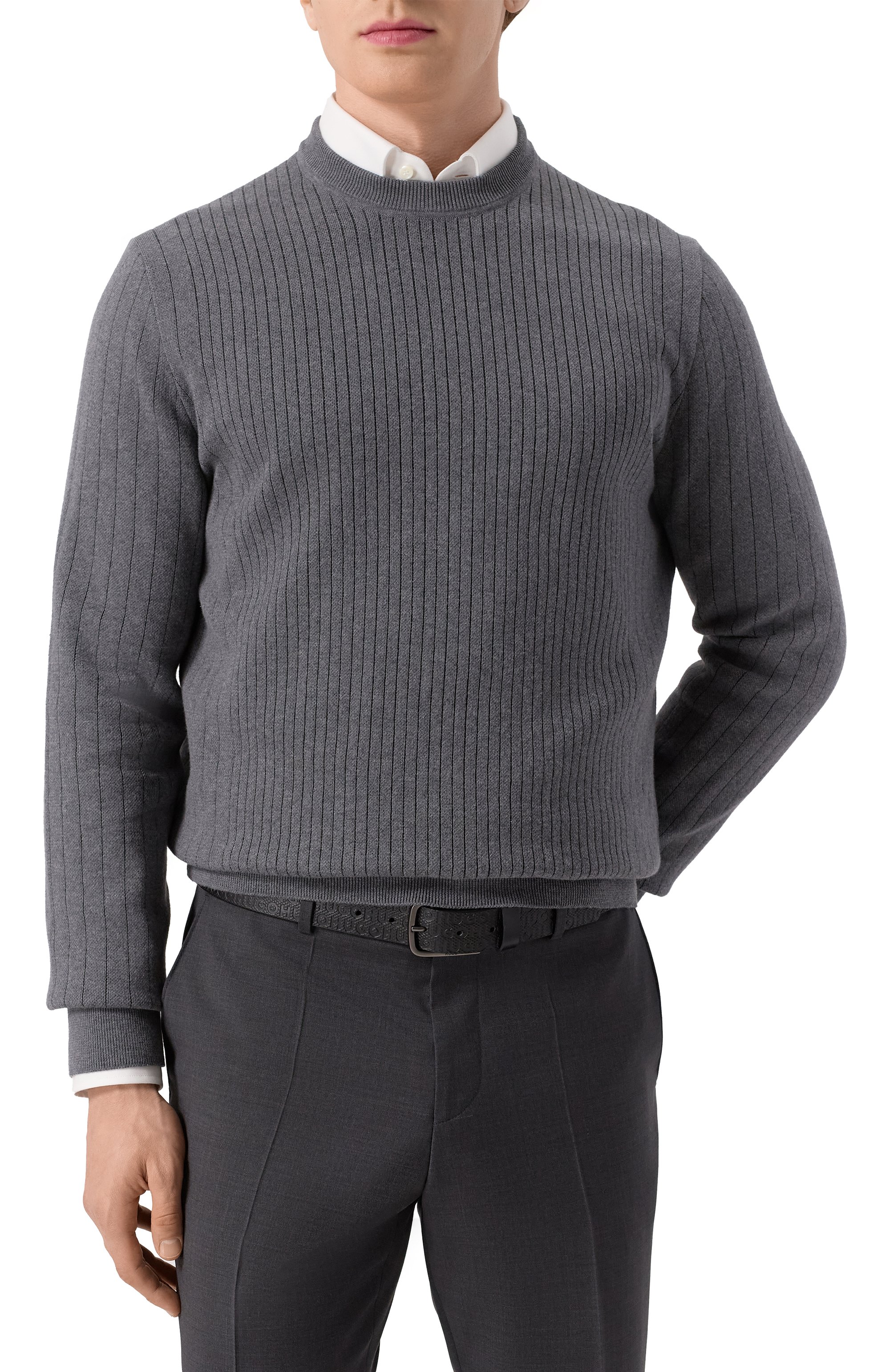 Кожаный ремень HUGO, арт. 50548364, фото 2