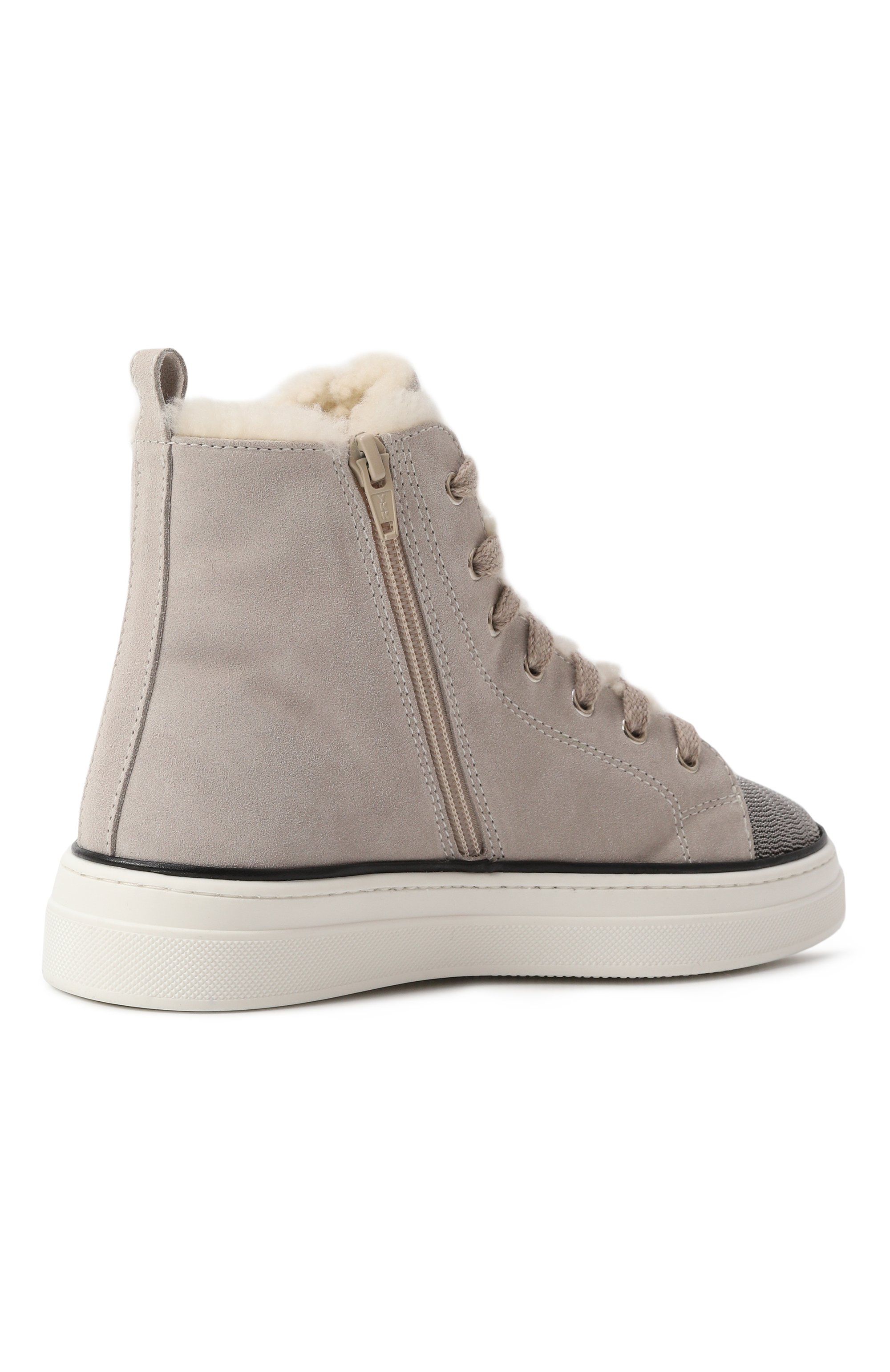 Замшевые кеды BRUNELLO CUCINELLI, арт. BZS0F1G409, фото 3