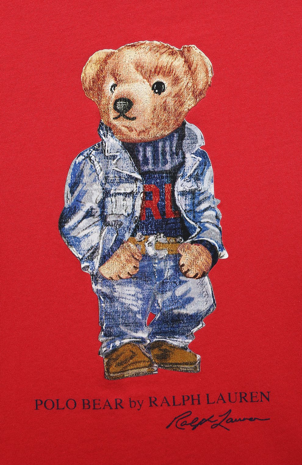 Хлопковая футболка POLO RALPH LAUREN, арт. 312856392, фото 3