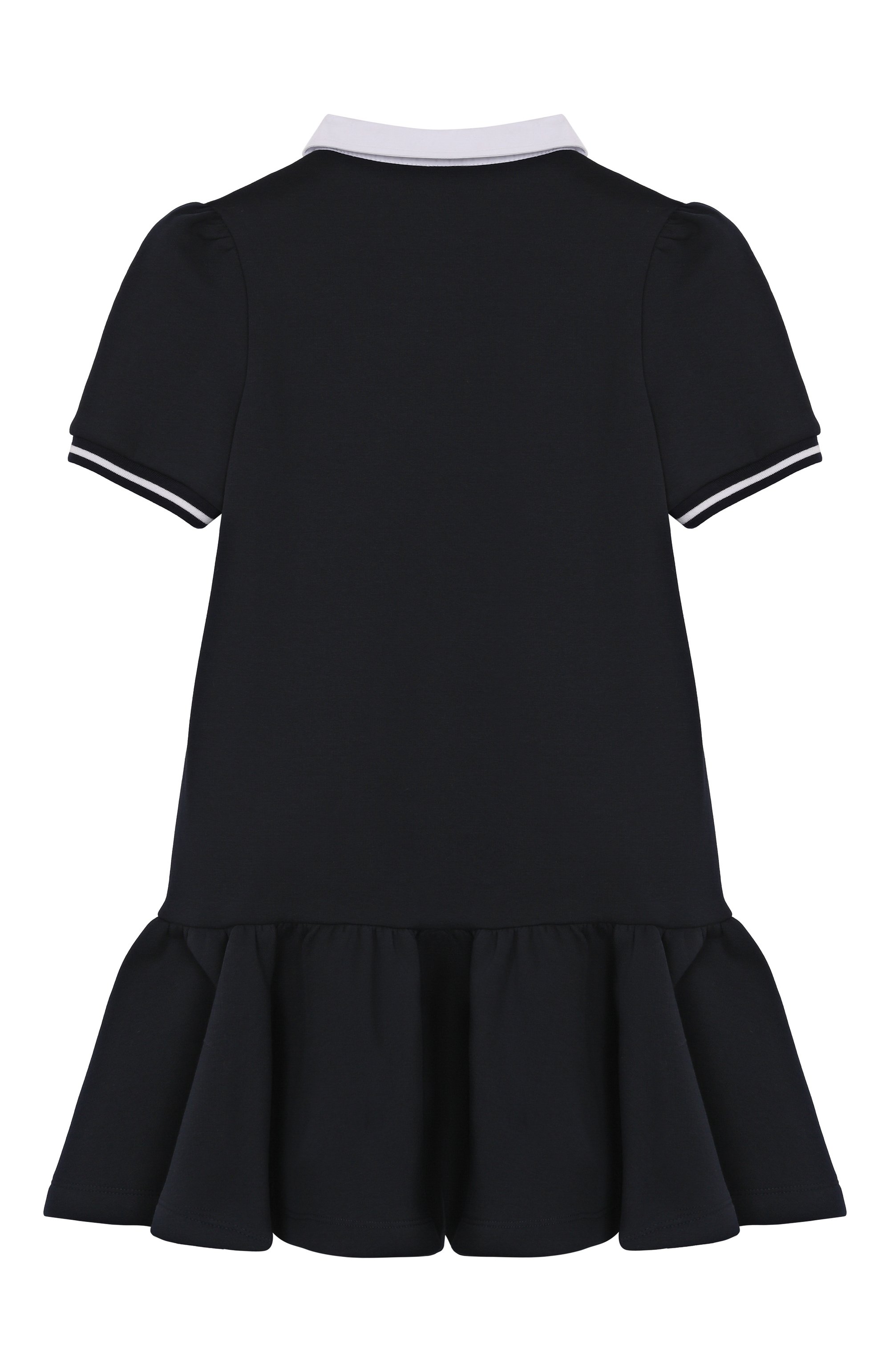 Хлопковое платье PHILOSOPHY DI LORENZO SERAFINI KIDS темно-синего цвета по цене 24900 руб., арт. I9F905/6036/12-14, фото 2 Хлопковое платье PHILOSOPHY DI LORENZO SERAFINI KIDS, арт. I9F905/6036/12-14, фото 2