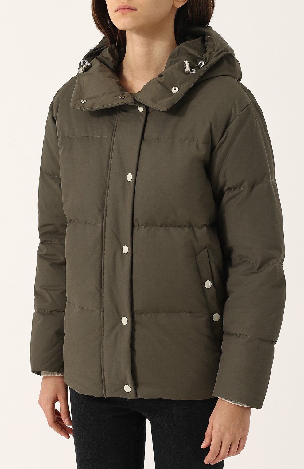 Однотонная стеганая куртка с капюшоном RAG AND BONE, арт. W2762073R, фото 3