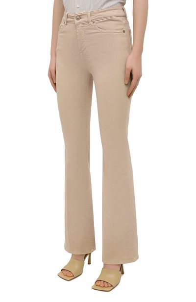 Джинсы 7 FOR ALL MANKIND бежевого цвета по цене 26800 руб., арт. JSQNV500SA, фото 3 Джинсы 7 FOR ALL MANKIND, арт. JSQNV500SA, фото 3