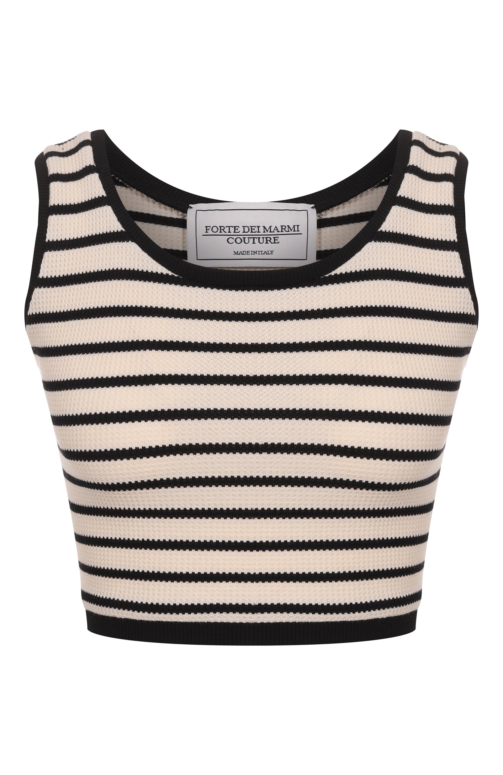 Хлопковый топ FORTE DEI MARMI COUTURE, арт. 25SF5203, фото 1