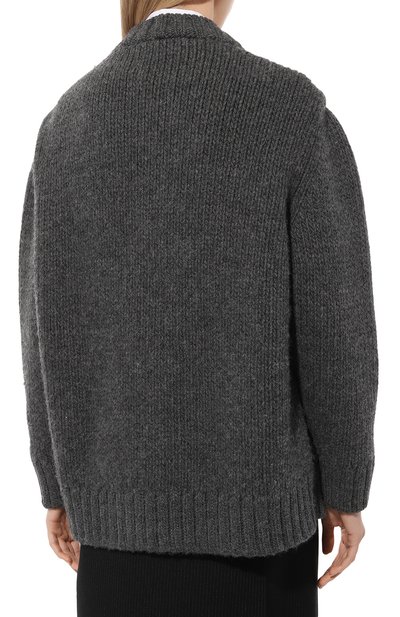 Кардиган из шерсти и кашемира PRADA, арт. P25I13-1Y6A-F0308-212, фото 4